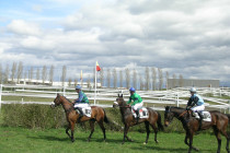 Courses hippiques à l'hippodrome 