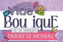 Vide boutique à Paray