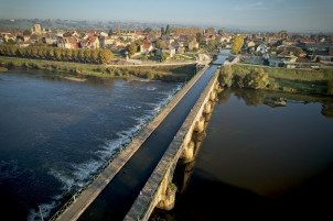 Pont canal sur la Loire à Digoin (crédit DSL-PETR COMZY)