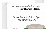Conférence Le Décumanus du Brionnais par Hugues PINEL 