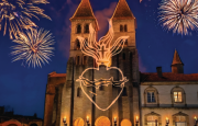 Spectacle pyrotechnique - embrasement de la Basilique 