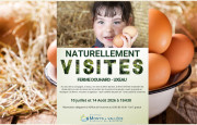 Naturellement visites : Visite de la ferme d'Emilie et Damien 