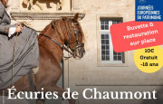 Journées du Patrimoine aux écuries de Chaumont