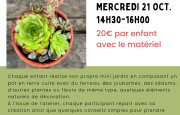 Atelier "Mon mini jardin en pot"
