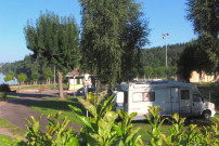 Aire de service au camping Les Bruyères